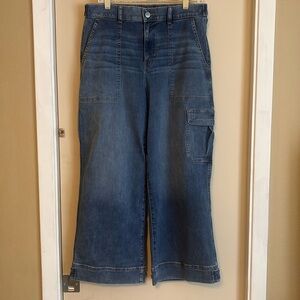 UpWest Convertible Wide Leg Jeans Size Large